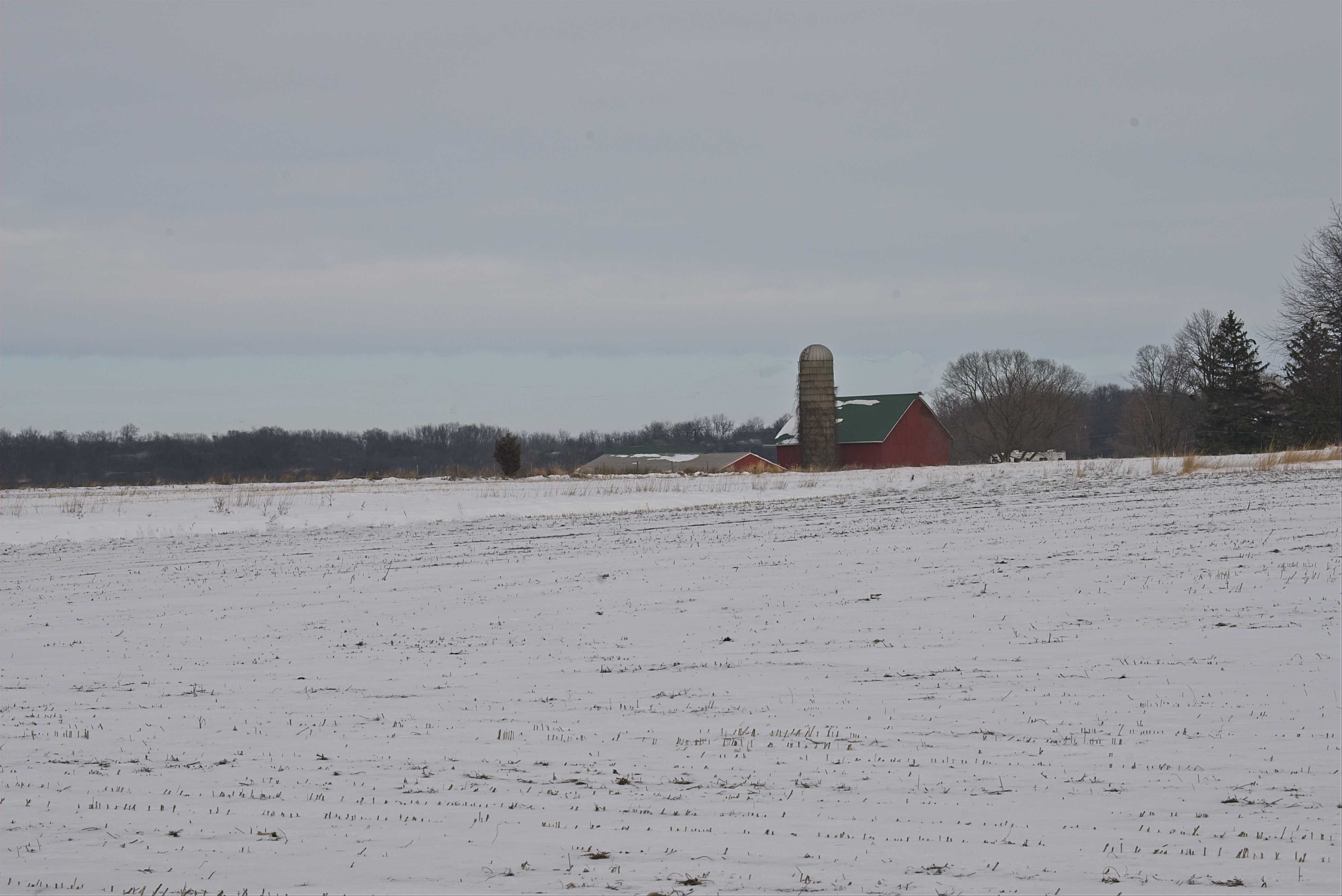 Winter time on a Family Farm